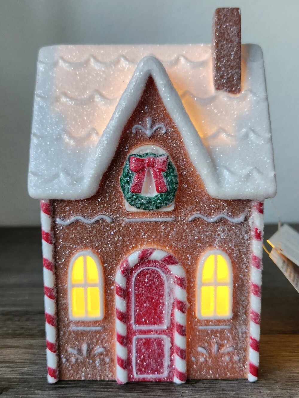 2024 TARGET BULLSEYE Light Up Village Gingerbread House. NWT